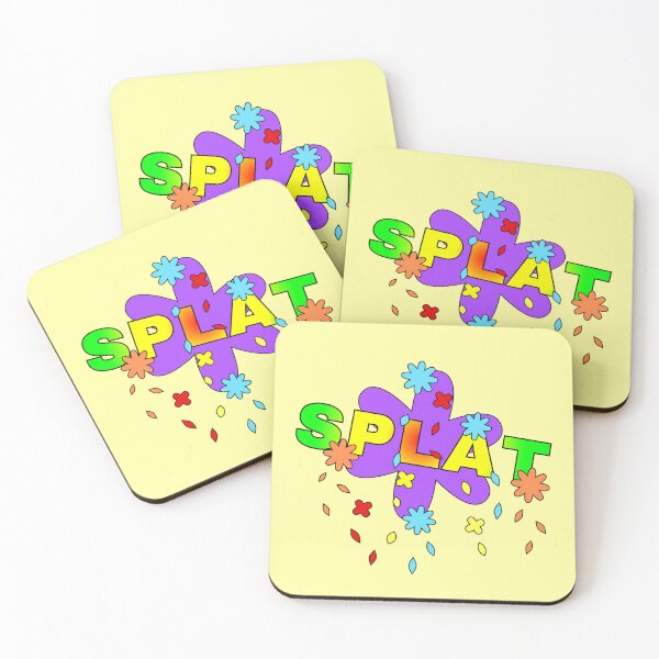 Item preview, Colourfull splat paint art designed and sold by cteecreative.