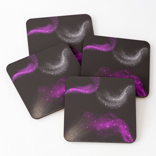 Item preview, Abstract painting inspired by space and aurora designed and sold by Jokey25.