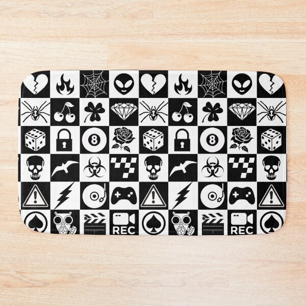 Item preview, Printed Super Plush Icon Checker Gift Idea for Teens designed and sold by EYE ILLUSTRATE  GRAPHICS.