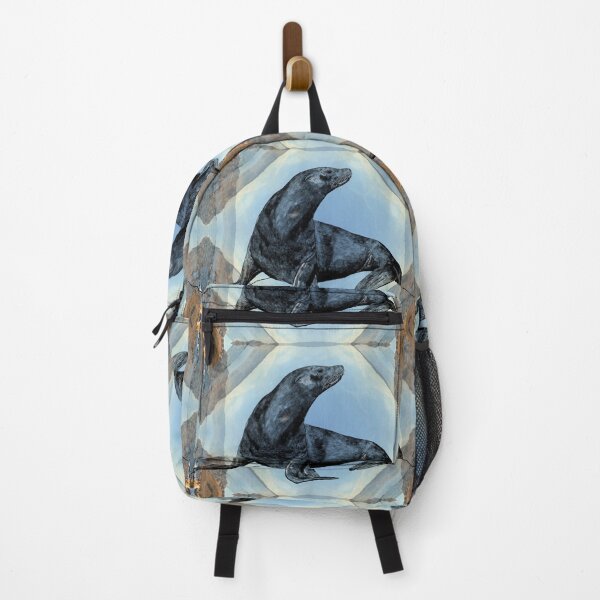 Item preview, Sunbathing Seal designed and sold by Megan Noel Opava.