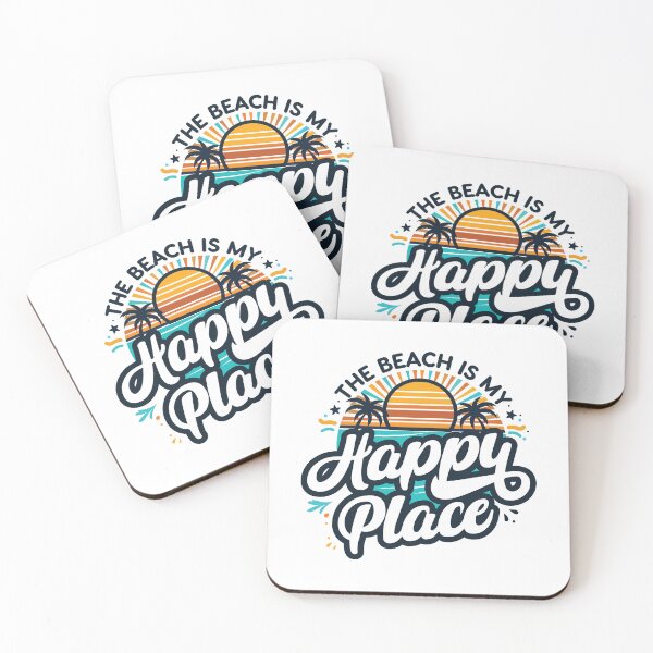 Item preview, The beach is my happy place designed and sold by People Tee.