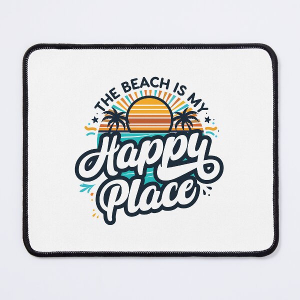 Item preview, The beach is my happy place designed and sold by People Tee.