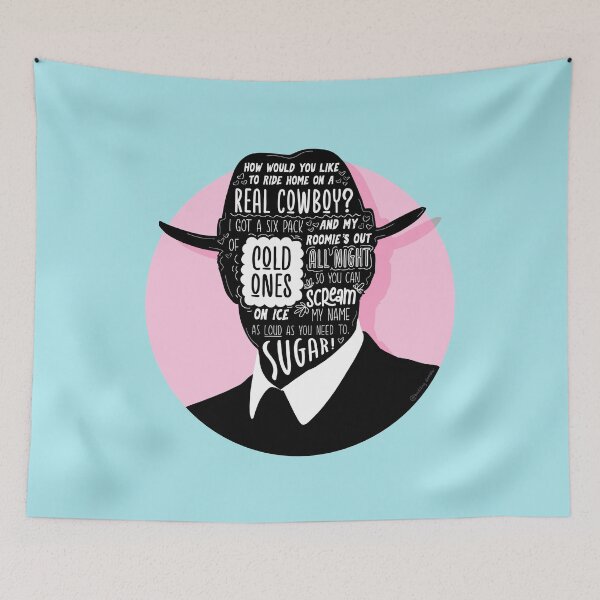 Item preview, Pedro Pascal Cowboy designed and sold by orna-mcc-art.