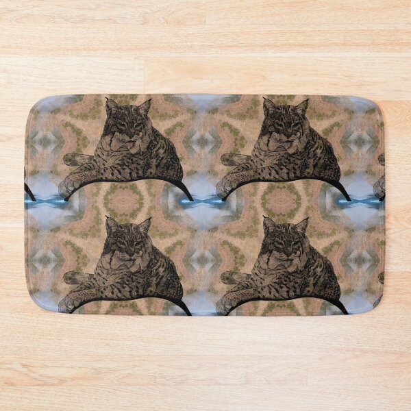 Item preview, Peaceful Bobcat designed and sold by Megan Noel Opava.