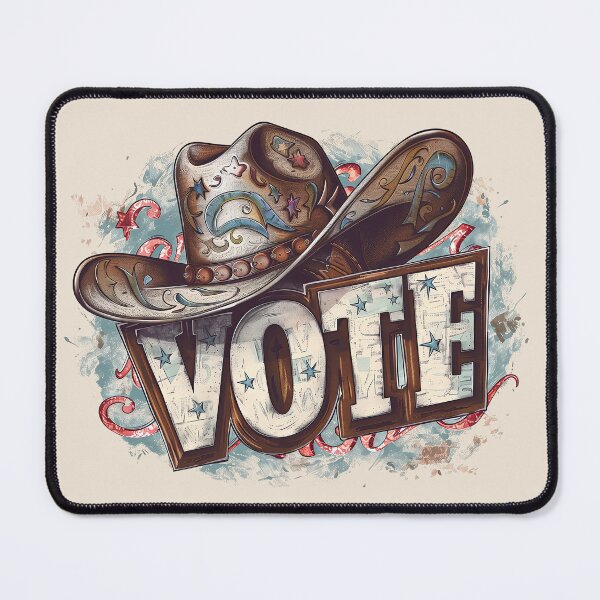 Item preview, Cowboys Vote designed and sold by RetroPrints.