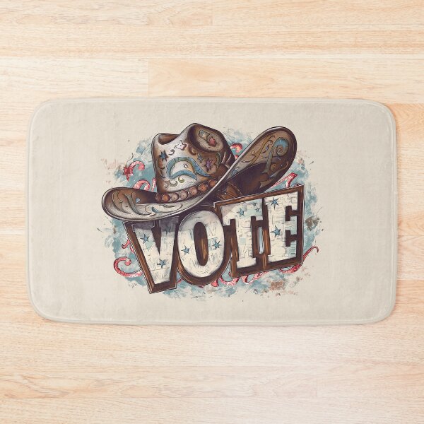 Item preview, Cowboys Vote designed and sold by RetroPrints.