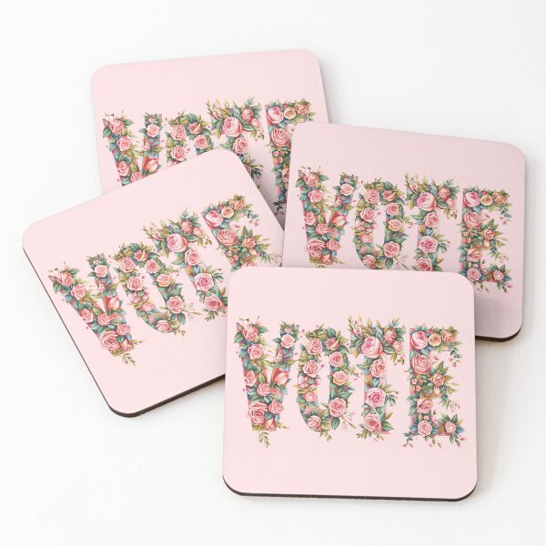 Item preview, Floral Vote designed and sold by RetroPrints.