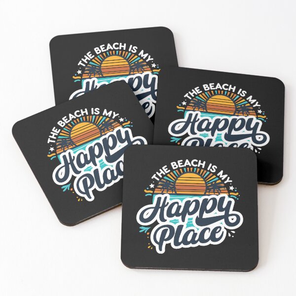 Item preview, The beach is my happy place designed and sold by People Tee.