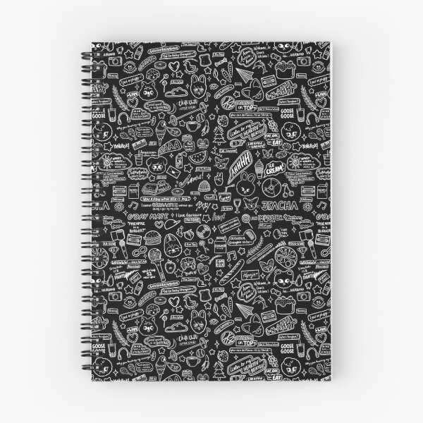 Item preview, Line art SKZ Iconic Moments Doodle (2024 edition) - black  designed and sold by Thevampywolf.