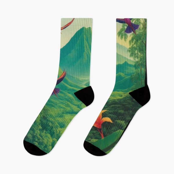 Item preview, Floral Pattern: Echoes of the Rainforest designed and sold by dsxclothing.