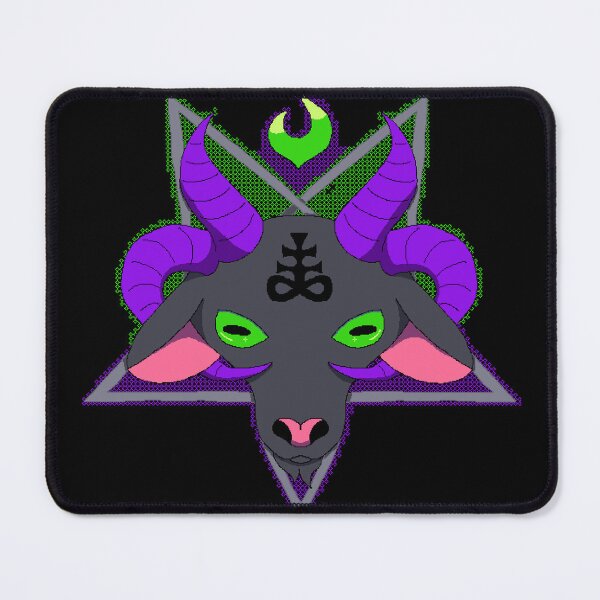 Item preview, Pixel Art Rework of Cyber Goth SataniGoat designed and sold by ZombieCheshire.