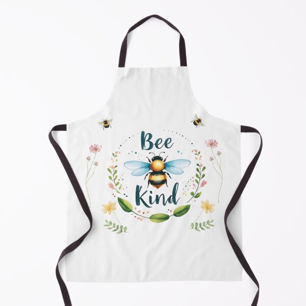 Item preview, Cute Bee and Floral Design "Bee Kind" Nature Lover Gift designed and sold by adriaquart.