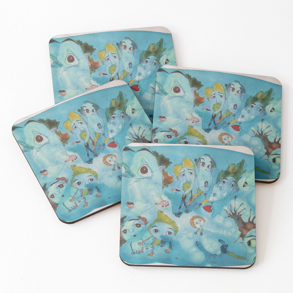 Item preview, Coasters (Set of 4) designed and sold by Rorschach68.