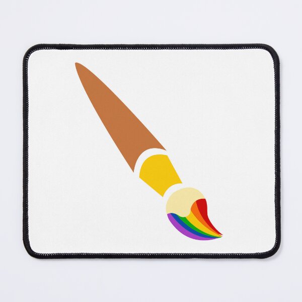 Item preview, Pride Flag Paintbrush designed and sold by HarveyHandcraftsandDesigns.