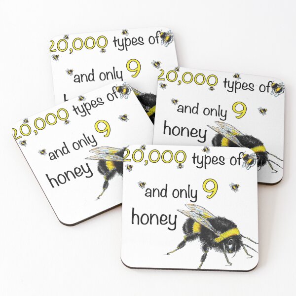 Item preview, Honey bees designed and sold by dizzycatbiz.