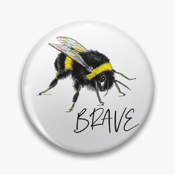 Item preview, Bee brave designed and sold by dizzycatbiz.
