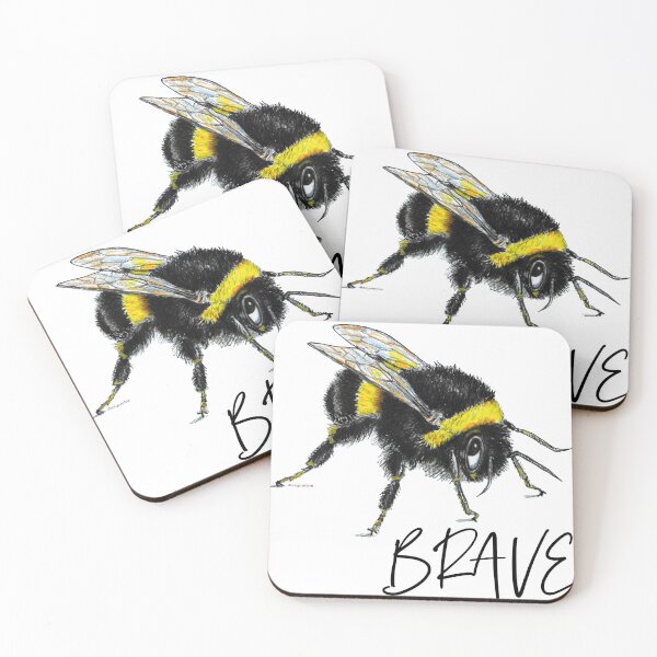 Item preview, Bee brave designed and sold by dizzycatbiz.