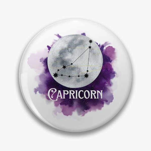 Item preview, Capricorn Star Sign Astrology Full Moon designed and sold by WildWoodlandWitch.