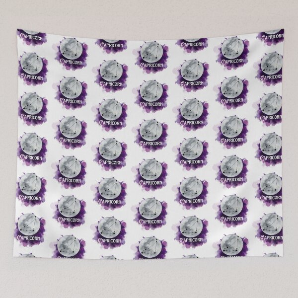 Item preview, Capricorn Star Sign Astrology Full Moon designed and sold by WildWoodlandWitch.