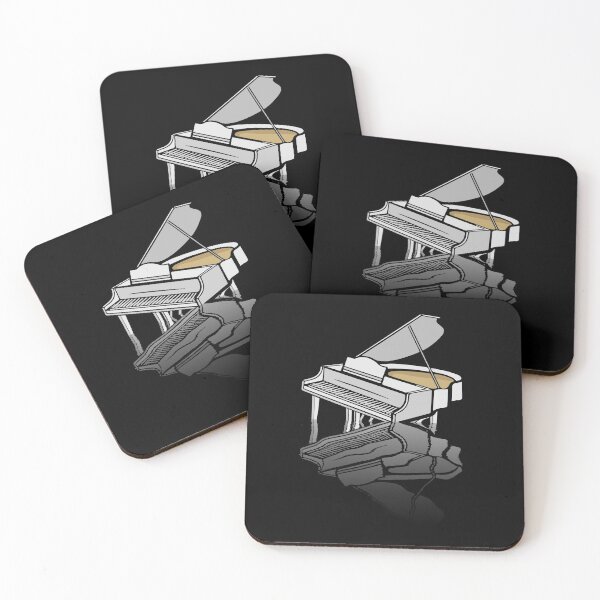 Item preview, Grand Piano Player Pianist Gift Artistic Grand Piano designed and sold by DSWShirts.