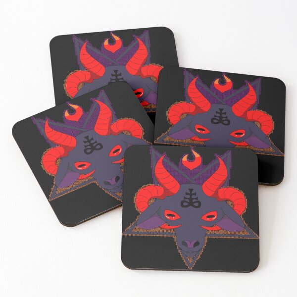 Item preview, Pixel Art Rework of Classic SataniGoat  designed and sold by ZombieCheshire.
