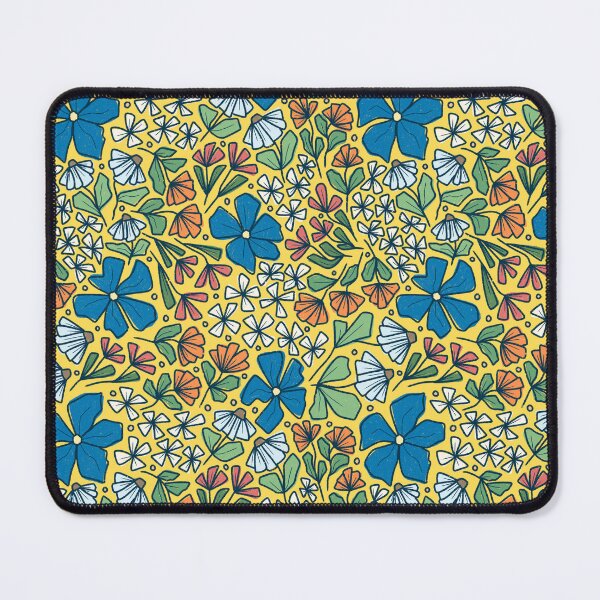 Item preview, Yellow Doodle Flowers designed and sold by sustainablyjill.