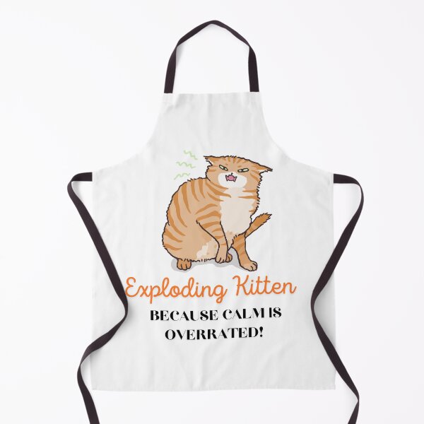 Item preview, Exploding Ginger Kitten Because Calm Is Overrated designed and sold by TommieGraphics.