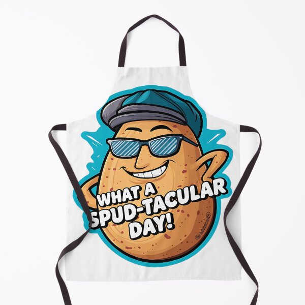 Item preview, What A Spud- Tacular Day? - Funny Potato Vegetable Design designed and sold by SuperAndSocial.
