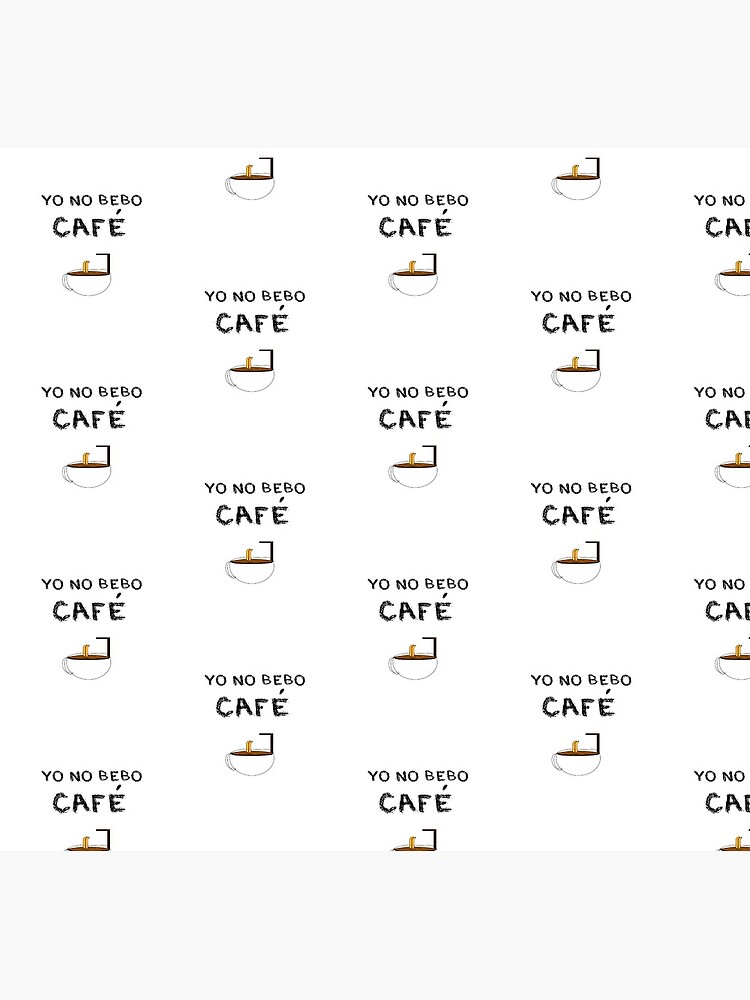 YO NO BEBO CAFÉ ME BAÑO EN ÉL de SaraPanacea