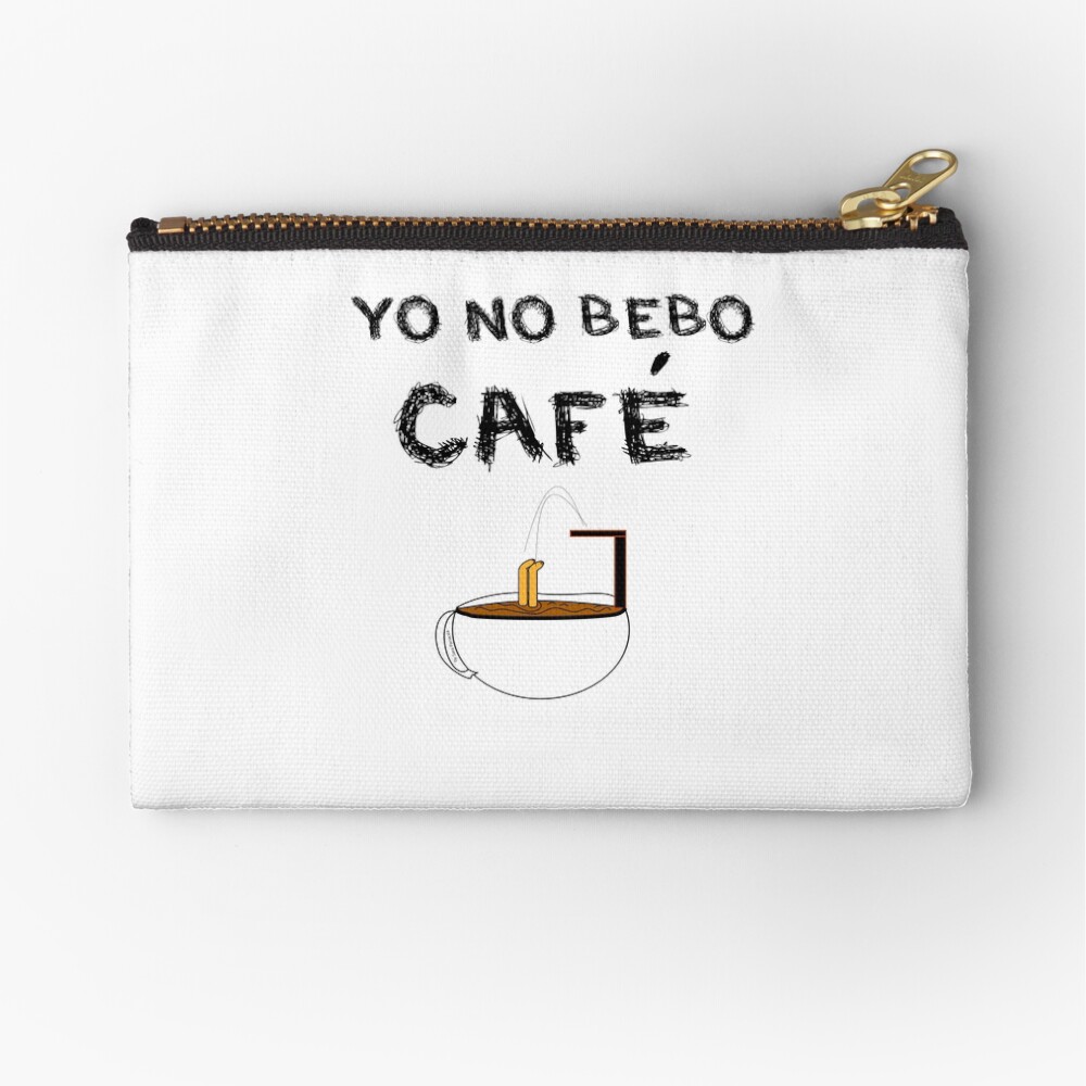 YO NO BEBO CAFÉ ME BAÑO EN ÉL Bolsos de mano