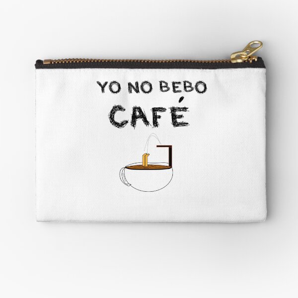 YO NO BEBO CAFÉ ME BAÑO EN ÉL Bolsos de mano