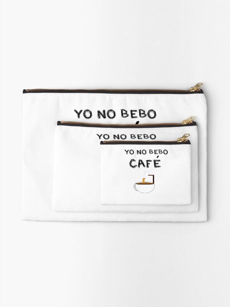 Vista alternativa de Bolsos de mano YO NO BEBO CAFÉ ME BAÑO EN ÉL