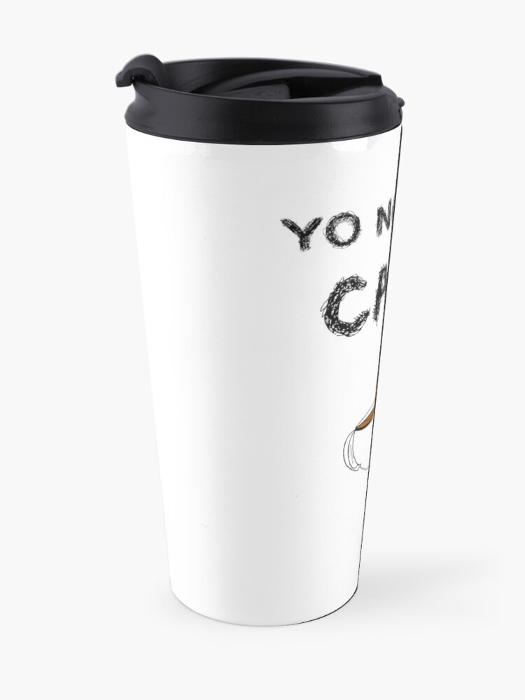 Vista alternativa de Taza de viaje YO NO BEBO CAFÉ ME BAÑO EN ÉL