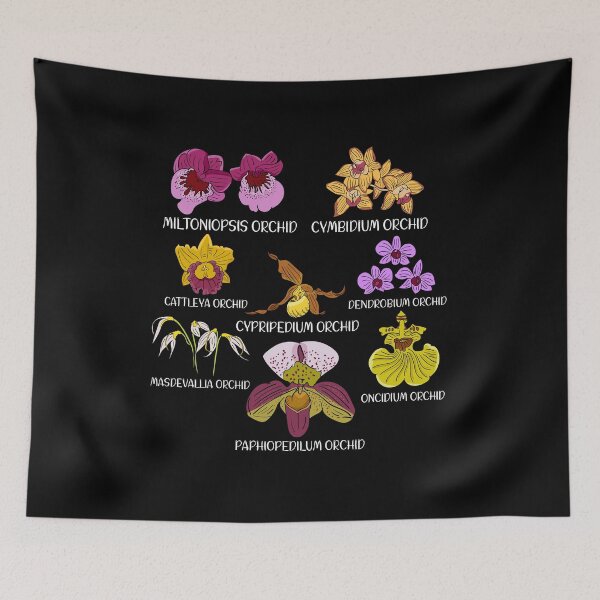 Item preview, Orchid Species Flower Lover Florist Orchids designed and sold by DSWShirts.