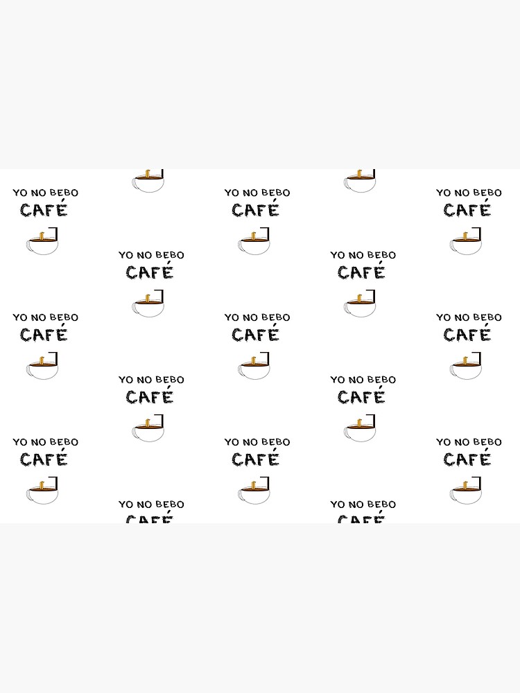 YO NO BEBO CAFÉ ME BAÑO EN ÉL de SaraPanacea