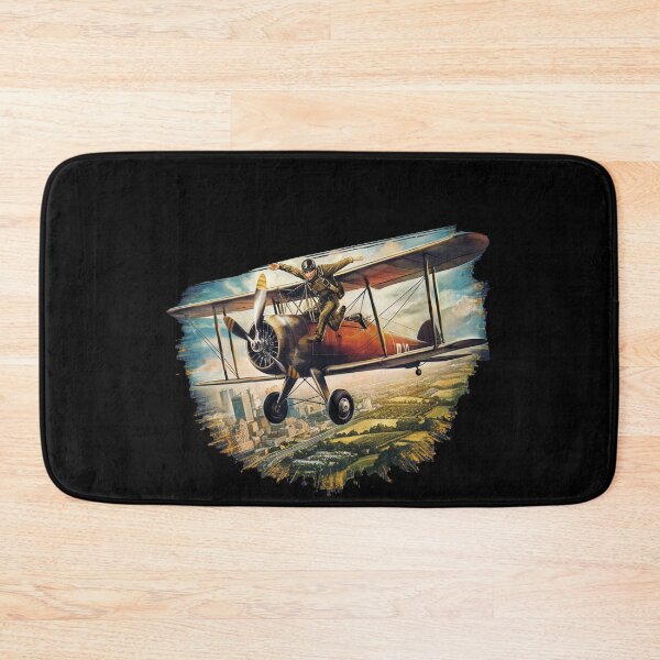 Item preview, Flying plane and parachutist designed and sold by desinganddecor.