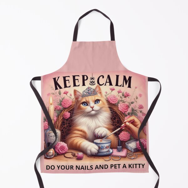 Item preview, Keep Calm, Do Your Nails and Pet a Kitty designed and sold by desAIgns by Rosa.