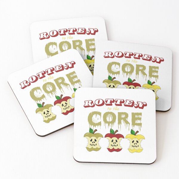 Item preview, Rotten To The Core (white) designed and sold by BuckWildDesigns.