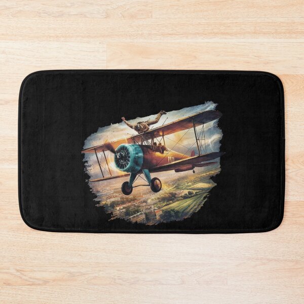 Item preview, Flying plane and parachutist designed and sold by desinganddecor.