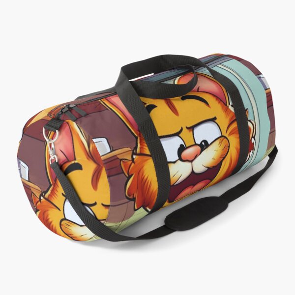 Item preview, Orange cat eats pizza for breakfast! designed and sold by Purpleflex.