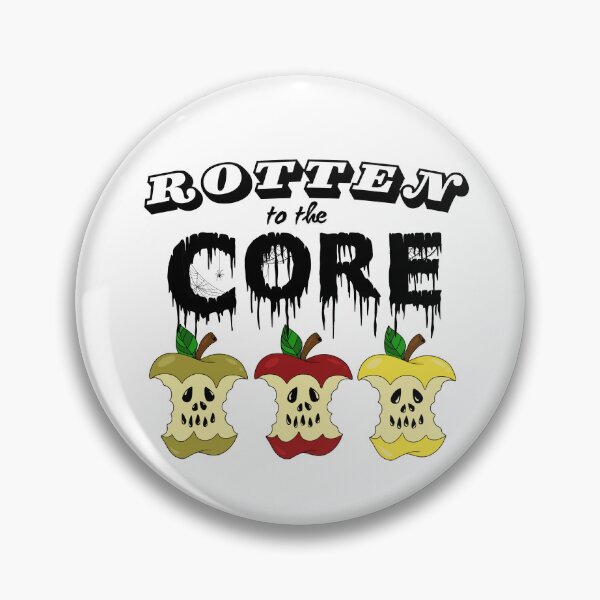 Item preview, Rotten To The Core (B&W) designed and sold by BuckWildDesigns.