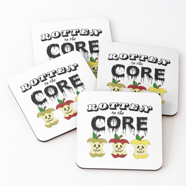 Item preview, Rotten To The Core (B&W) designed and sold by BuckWildDesigns.
