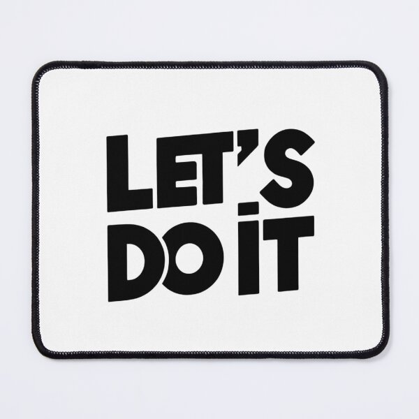 Item preview, Let's Do It Bold Motivational Design designed and sold by Weknes.