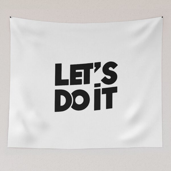 Item preview, Let's Do It Bold Motivational Design designed and sold by Weknes.