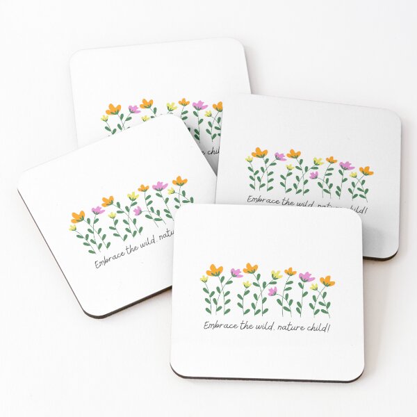 Item preview, Embrace The Wild, Nature Child! Art  designed and sold by Obsidian Ink by Wilshire.