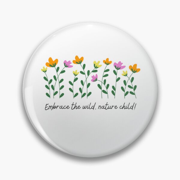 Item preview, Embrace The Wild, Nature Child! Art  designed and sold by Obsidian Ink by Wilshire.