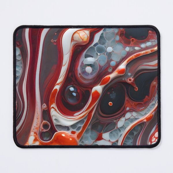 Item preview, Red and White Swirls designed and sold by MrKATORSKI.