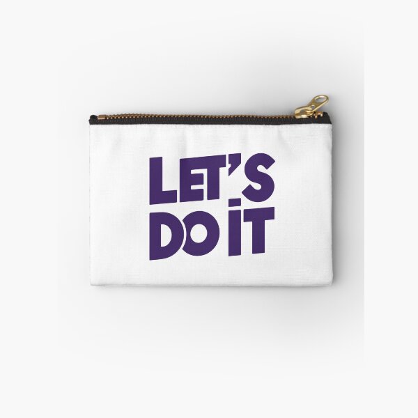 Item preview, Let's Do It Bold Motivational Design Purple designed and sold by Weknes.