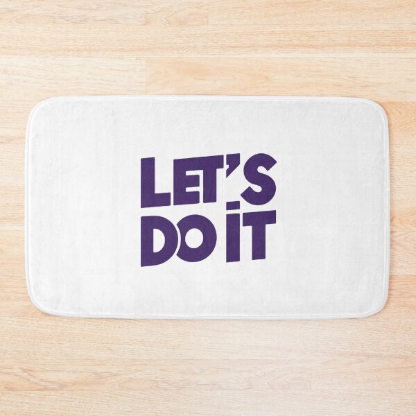 Item preview, Let's Do It Bold Motivational Design Purple designed and sold by Weknes.