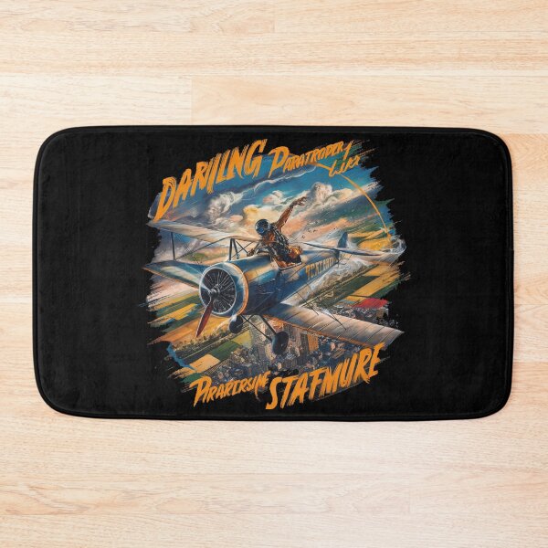 Item preview, Flying plane and parachutist designed and sold by desinganddecor.